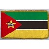 Mozambique Flag Frg w/pole hem, 4x6', Nylon