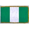 Nigeria Flag Frg w/pole hem, 4x6', Nylon