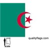Algeria Flag w/pole hem, 3x5', Nylon