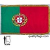 Portugal Flag Frg w/pole hem, 3x5', Nylon