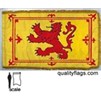 Scot. Rampant Lion Flag Frg w/pole hem, 3x5', Ny