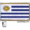 Uruguay Flag Frg w/pole hem, 3x5', Nylon