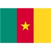 Cameroon Flag w/pole hem, 4x6', Nylon