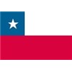 Chile Flag w/pole hem, 4x6', Nylon