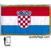 Croatia Flag Frg w/pole hem, 3x5', Nylon