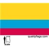 Ecuador Flag w/pole hem, 3x5', Nylon