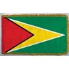 Guyana Flag Frg w/pole hem, 4x6', Nylon