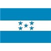 Honduras Flag w/pole hem, 3x5', Nylon