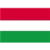 Hungary Flag w/pole hem, 4x6', Nylon