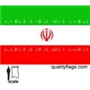 Iran Flag w/pole hem, 3x5', Nylon