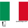 Italy Flag w/pole hem, 3x5', Nylon