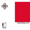 Malta Flag w/pole hem, 3x5', Nylon