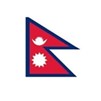 Nepal Flag w/pole hem, 4x6', Nylon