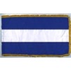 Nicaragua Flag Frg w/pole hem, 4x6', Nylon