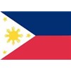 Philippines Flag w/pole hem, 4x6', Nylon