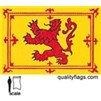 Scotland Rampant Lion Flag w/pole hem, 3x5', Nyl