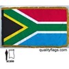 South Africa Flag Frg w/pole hem, 3x5', Nylon