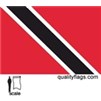 Trinidad & Tobago Flag w/pole hem, 3x5', Nylon