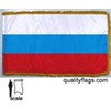 Russian Federation Flag Frg w/pole hem, 3x5', Ny