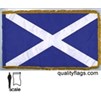 Scotland Flag Frg w/pole hem, 3x5', Nylon