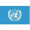 United Nations Flag w/pole hem, 3x5', Nylon