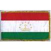 Tajikistan Flag Frg w/pole hem, 4x6', Nylon