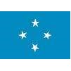 Micronesia Flag w/pole hem, 4x6', Nylon