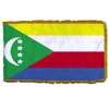 Comoros Flag Frg w/pole hem, 4x6', Nylon