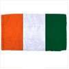 Cote D'Ivoire Flag w/pole hem, 5x8', Nylon