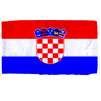 Croatia Flag w/pole hem, 5x8', Nylon