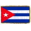 Cuba Flag Frg w/pole hem, 5x8', Nylon