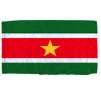 Suriname Flag w/pole hem, 2x3', Nylon