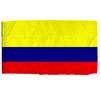 Ecuador Flag w/pole hem, 5x8', Nylon