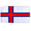 Faroe Islands Flag w/pole hem, 2x3', Nylon