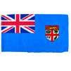 Fiji Flag w/pole hem, 5x8', Nylon