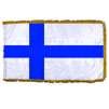 Finland Flag Frg w/pole hem, 2x3', Nylon