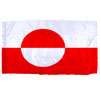 Greenland Flag w/pole hem, 3x5', Nylon