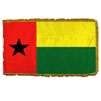 Guinea-Bissau Flag Frg w/pole hem, 2x3', Nylon