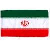 Iran Flag w/pole hem, 5x8', Nylon