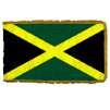 Jamaica Flag Frg w/pole hem, 2x3', Nylon