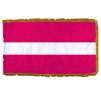 Latvia Flag Frg w/pole hem, 2x3', Nylon