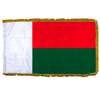 Madagascar Flag Frg w/pole hem, 2x3', Nylon