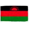 Malawi Flag w/pole hem, 5x8', Nylon