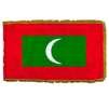 Maldives Flag Frg w/pole hem, 2x3', Nylon