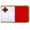 Malta Flag Frg w/pole hem, 5x8', Nylon