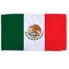 Mexico Flag w/pole hem, 5x8', Nylon