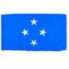 Micronesia Flag w/pole hem, 2x3', Nylon