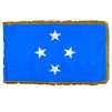 Micronesia Flag Frg w/pole hem, 2x3', Nylon