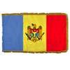 Moldova Flag Frg w/pole hem, 2x3', Nylon