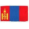 Mongolia Flag w/pole hem, 2x3', Nylon